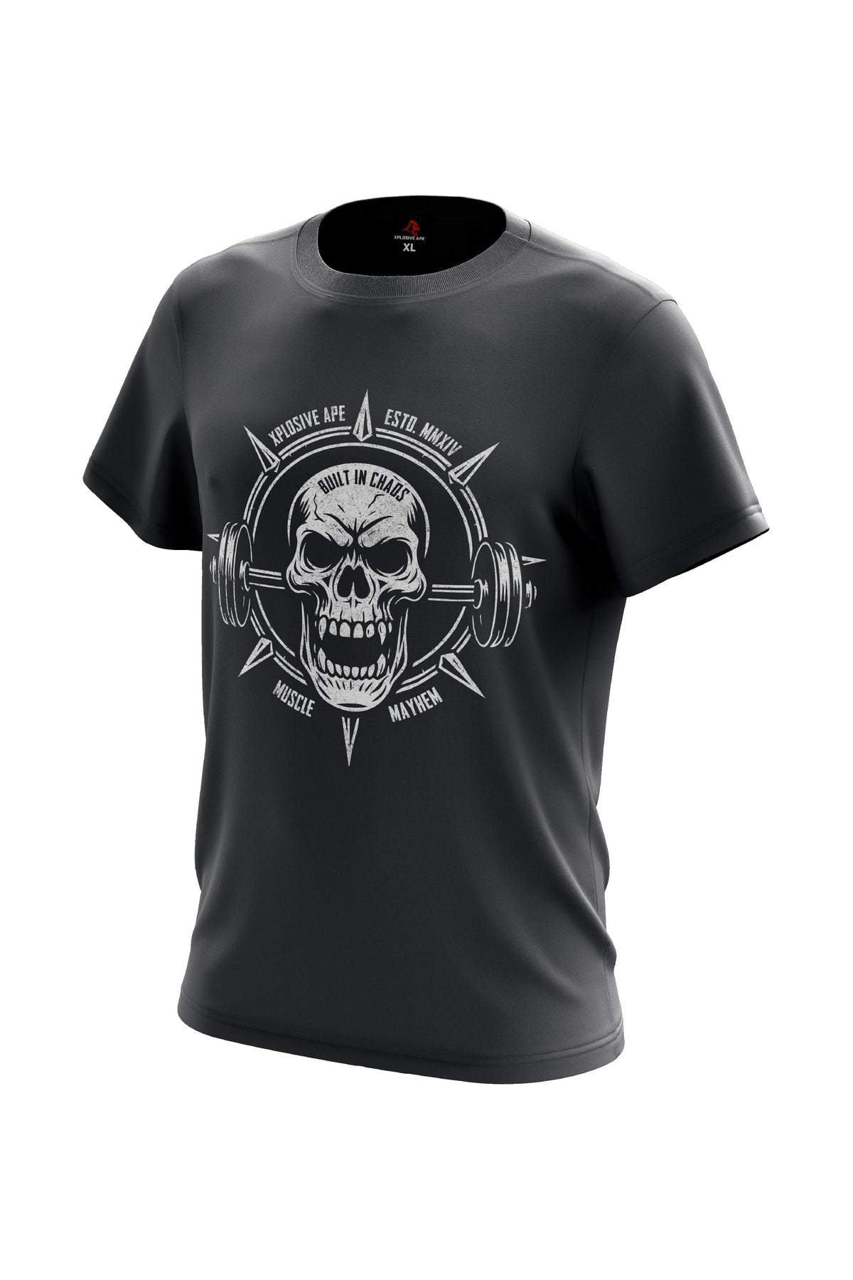 XAPE Cold Grip Tee - Charcoal