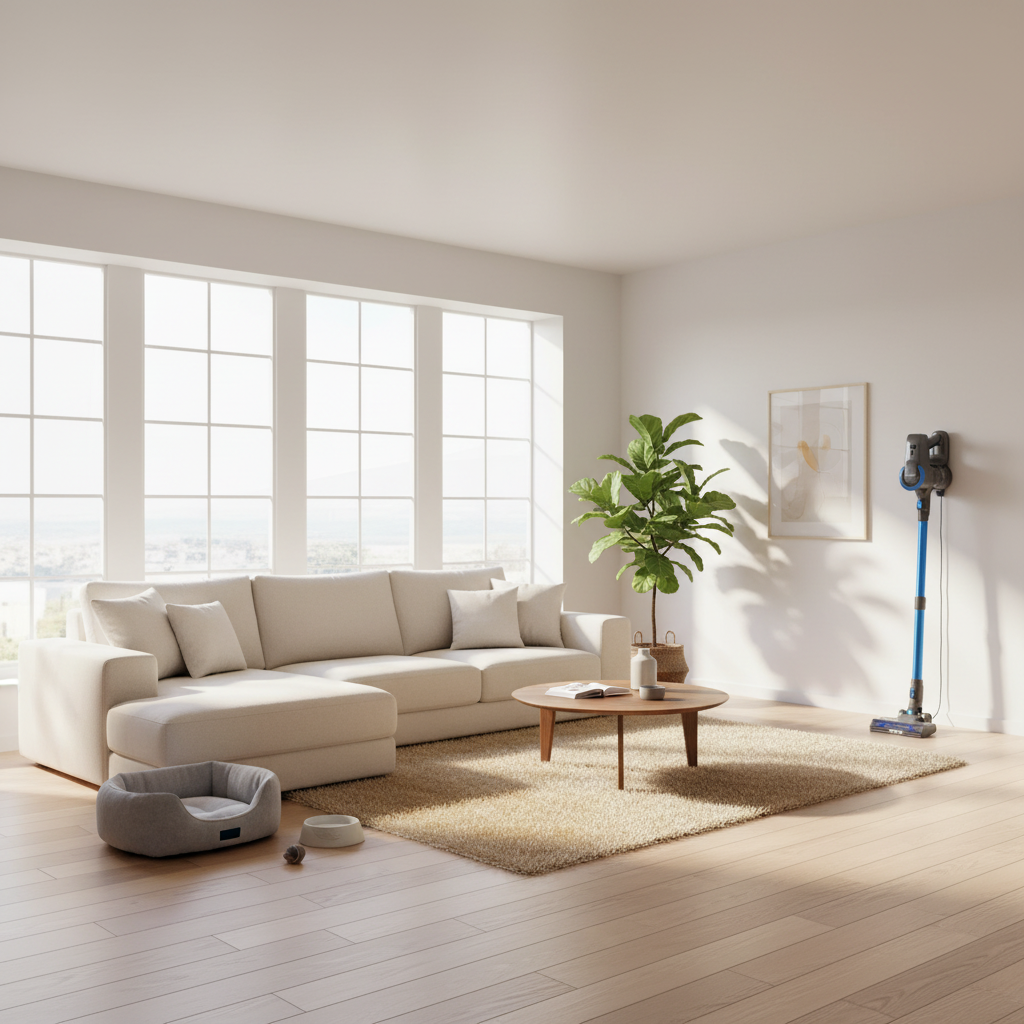 YISORA N300 Cordless Vacuum For Pet Hair 20Kpa Lightweight