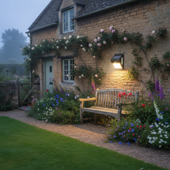 3-Sided Solar LED Path Light with Motion Sensor – Garden