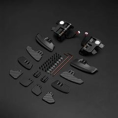 Simagic dual paddle shifter module for racing wheel, magnetic left and right paddle upgrade, Trak Racer UK accessories.