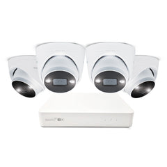 Swann AdvancedX 5MP 1TB 8-Channel Wired NVR CCTV with 4 Dome Camera Kit