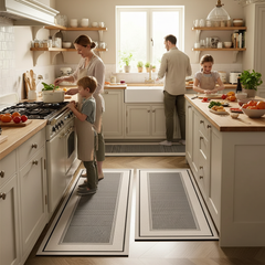 PVC Waterproof Non-Slip Kitchen Floor Mat for Home