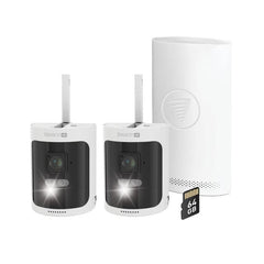 Swann AllSecure 4K Wireless Security Kit with Wire-Free Cameras & NVR Tower