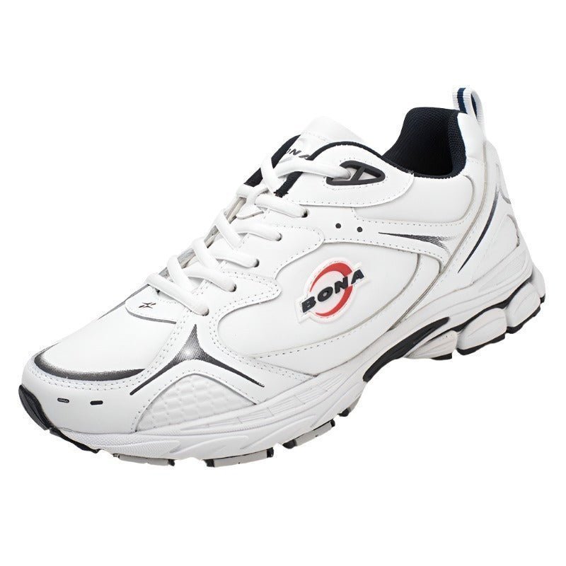 Adistore BONA Classics men's running shoes in black with white accents, featuring a sleek sporty design and cushioned sole.