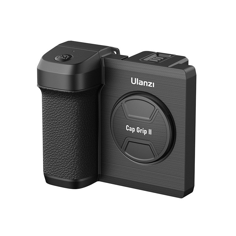 Ulanzi CapGrip II smartphone handheld selfie booster with Bluetooth remote for easy selfies and group photos.