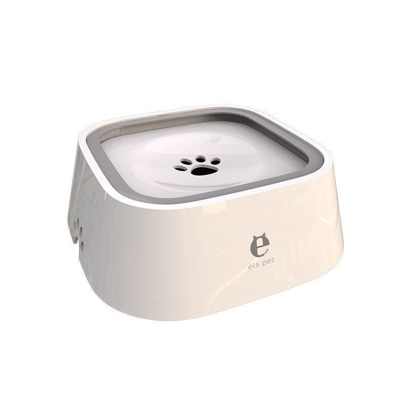 Adistore spill-proof plastic water bowl for dogs and cats, designed to prevent overflow and keep pets hydrated.