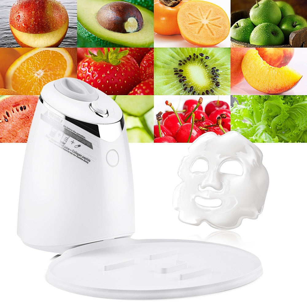 Adistore electrical automatic fruit and vegetable milk mask machine showing its compact design and control panel for skincare.