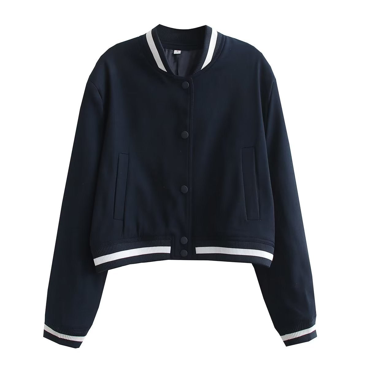 Adistore SLTNX TRAF women's bomber jacket with long sleeves and pockets, featuring a stylish and casual design.