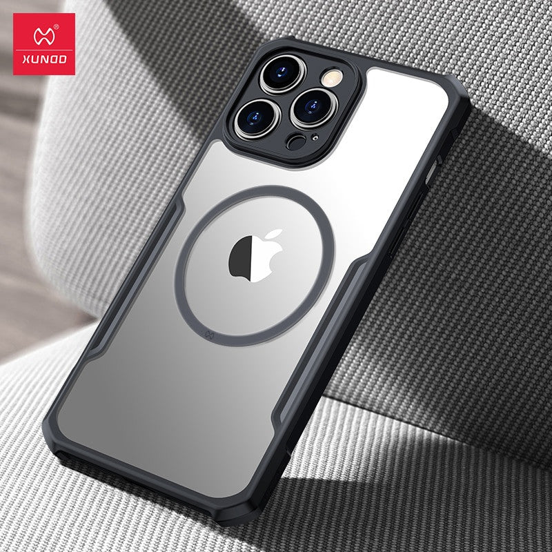 Xundd Magnetic Protective Case for iPhone 14 ProMax, 13 & 12 Pro.