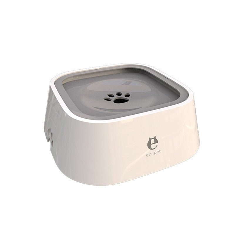 Adistore spill-proof plastic water bowl for dogs and cats, designed to prevent overflow and keep pets hydrated.