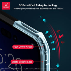 Xundd Magnetic Protective Case for iPhone 14 ProMax, 13 & 12 Pro.