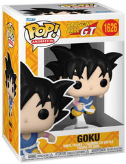 Funko Pop Animation Goku figure from Dragon Ball GT, toy collectible with detailed character design, by Setter Deals.