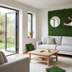 Artificial Grass Wall Panels – Wedding & Home Boxwood Hedge Fence for Greenery Wall Decor