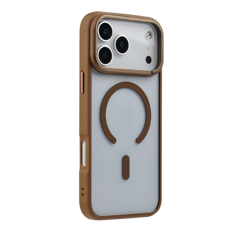 Gray Honor MagSafe case for iPhone 17 Series by Phone Base, featuring a sleek protective design with magnetic attachment.