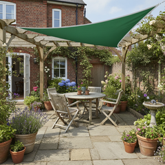 Waterproof Triangle Sun Shade Sail 5x5m – Garden Canopy