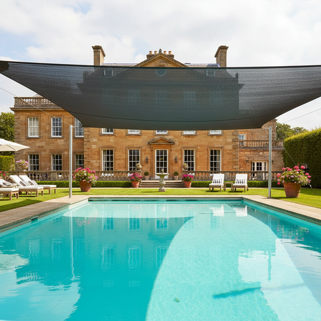 HDPE Sunshade Net – 85–90% UV Protection for Outdoor Use