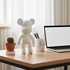 Bearbrick DIY Sculpture For Parents And Kids Paintable Gift