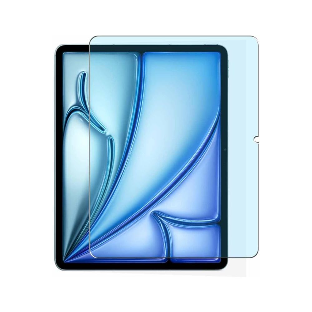 Phone Base 2.5D tempered glass screen protector for 13-inch iPad Air 2024, showcasing a clear, durable protective layer.