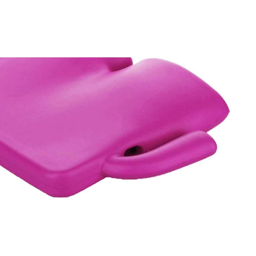 Pink iPad Air 11-inch kids' case with built-in shockproof handles by Phone Base, featuring a sturdy, child-friendly design.