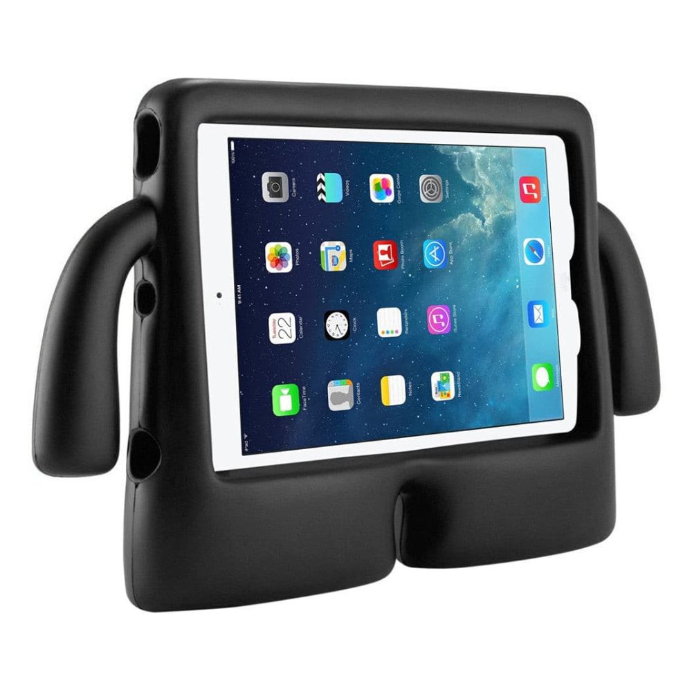 Phone Base iPad Kids Case with built-in shockproof handles, colorful protective cover for children’s tablets.