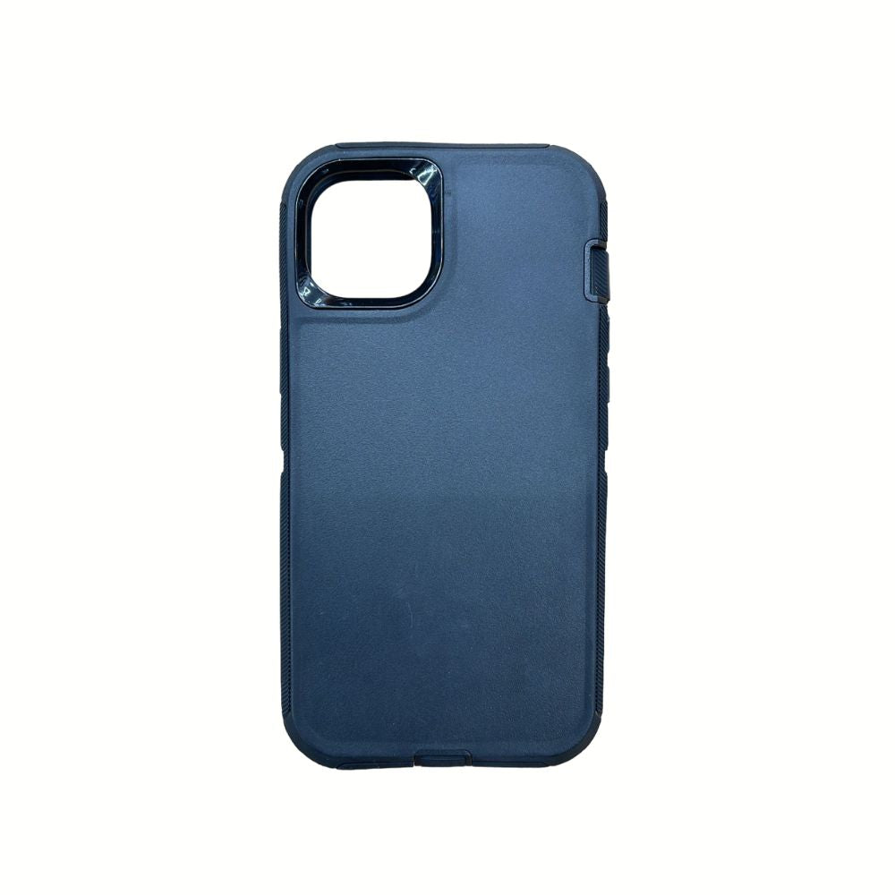 Phone Base iPhone 12 Pro Max shockproof case showing durable black protective cover with textured grip.