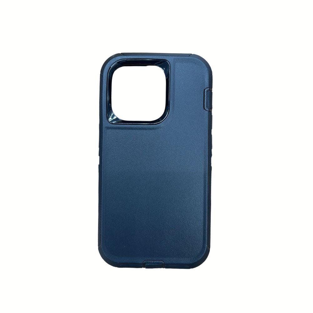 iPhone 14 Pro shockproof case by Phone Base, durable protective shock case with textured design, suitable for safeguarding the phone.