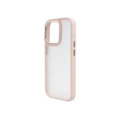 Pink iPhone 16 Series hard MagSafe case by Phone Base, protective cover with precise cutouts and a sleek finish.