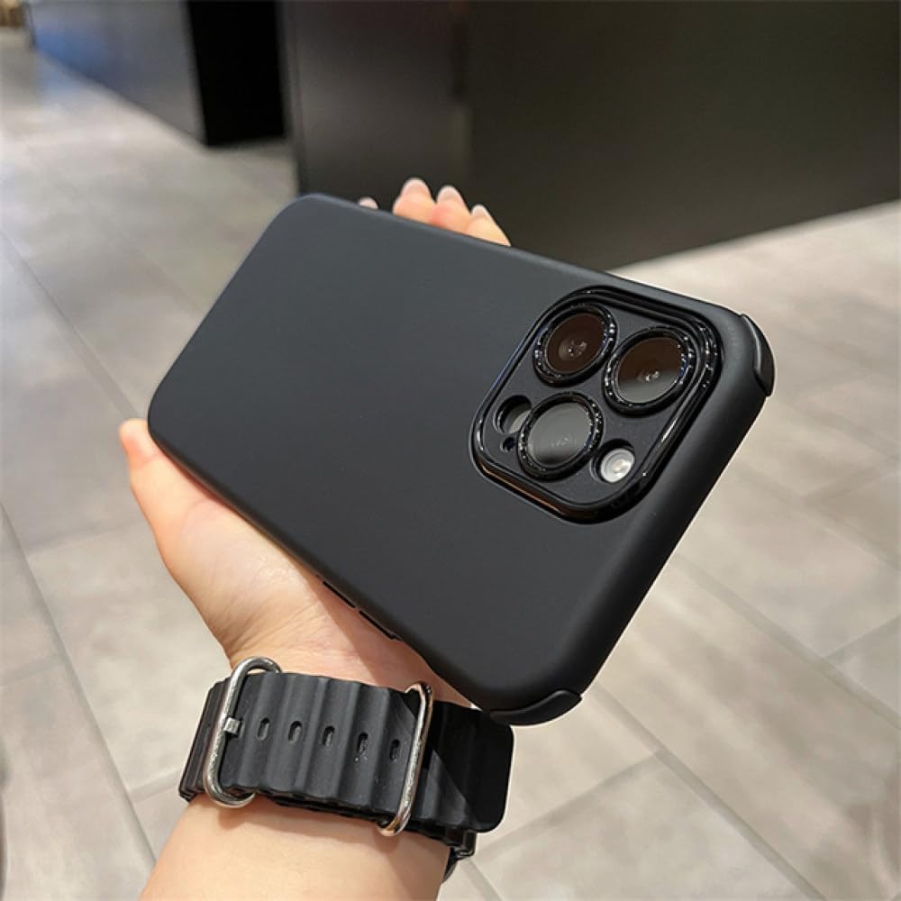 Black iPhone 14 Series 2-Piece Colour Gradient Case by Phone Base, showing the sleek protective design and vibrant color transition.