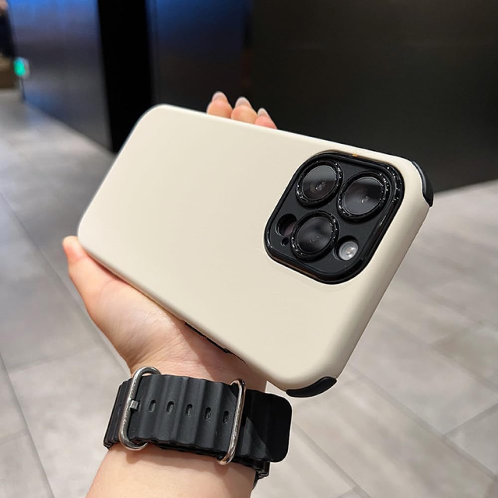 White iPhone 14 Series 2-Piece Colour Gradient Case by Phone Base showing a sleek, stylish protective cover for the smartphone.