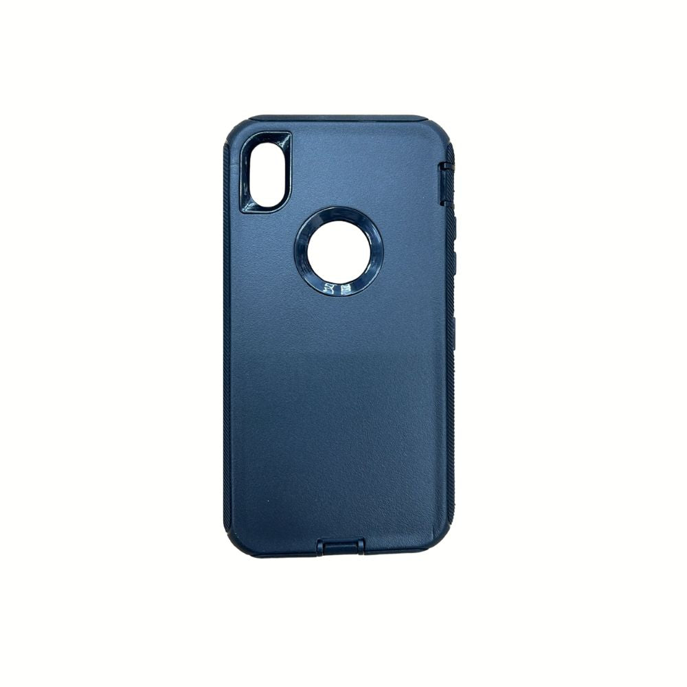 Phone Base iPhone XR shockproof case with durable protective design, shown on a white background.