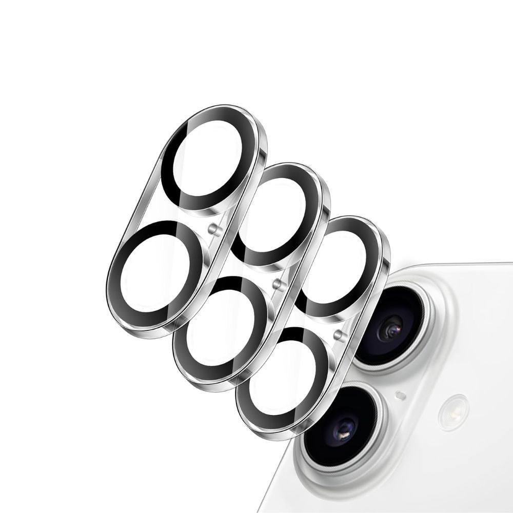 iPhone 17 Series camera lens protector by Phone Base, clear glass cover for rear camera lenses.