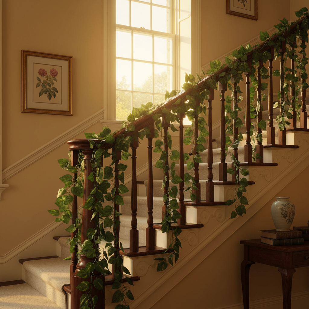 Artificial Ivy Leaf Hanging Garland Vine for Home & Garden Decor