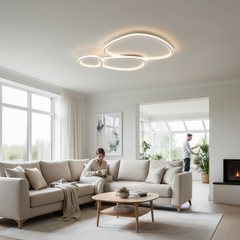 Modern LED Ceiling Light – Home Ceiling Fixture for Living, Dining, Bedroom & Study Rooms