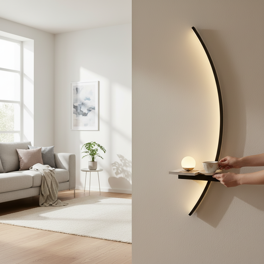 Modern LED Wall Lamp | Minimalist Decorative Sconce