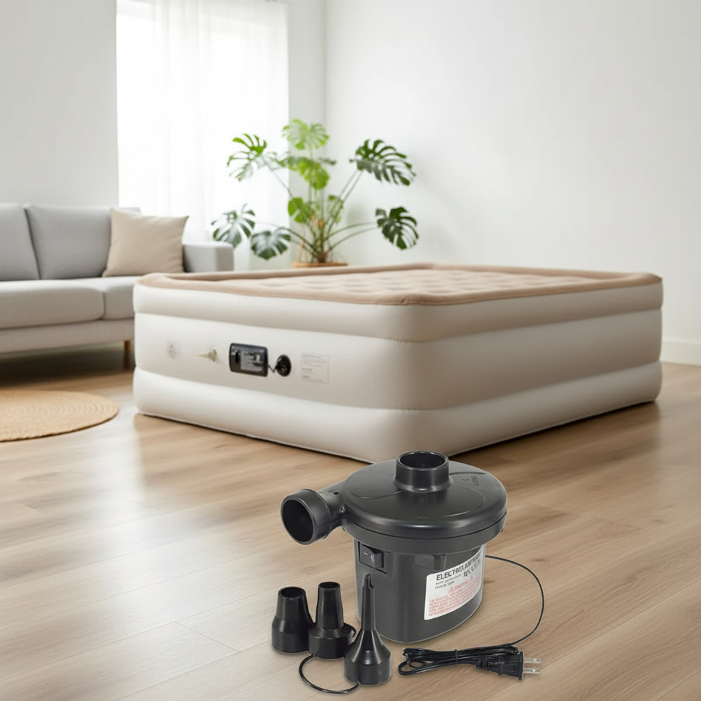 Choice Portable Electric Air Pump – Quick Inflate for Air Mattresses