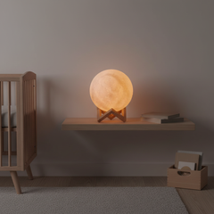 Moon Night LED Galaxy Lamp for Kids Bedroom