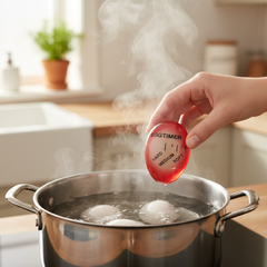 Moonbiffy Egg Timer Color Changing Display For Busy Home Cooks Effortless Doneness At A Glance