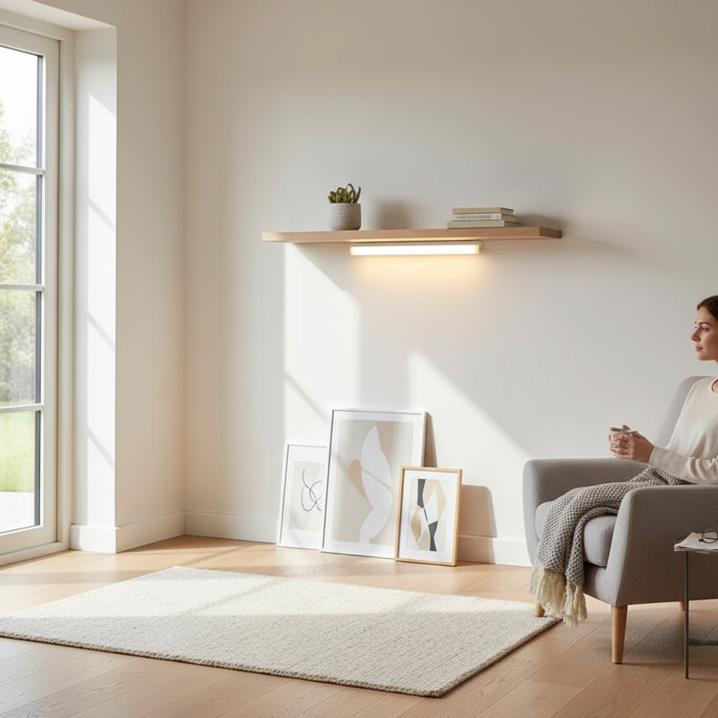 Wireless Motion Sensor Night Lamp 10-50cm | USB Rechargeable LED