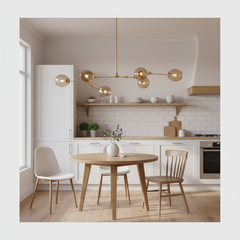 Nordic Glass Pendant Light for Bedroom & Dining