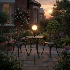 Solar Powered LED Bulb Lamp Waterproof for Outdoor Garden