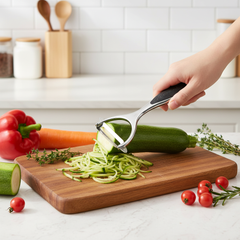 Choice Stainless Steel Vegetable Peeler Grater Premium Dual Function For Cooks Home Chefs