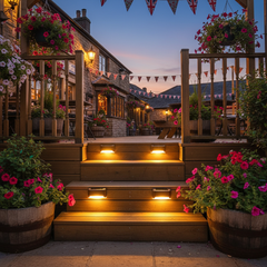 LED Solar Stair Lights – Energy-Saving Outdoor