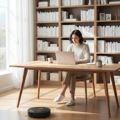 3-in-1 Smart Robot Vacuum – 6000Pa Pet Hair