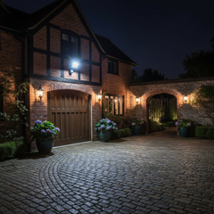 LED Flood Light with PIR Motion Sensor