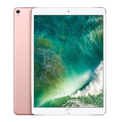 Refurbished iPad Pro 10.5-inch 2017 tablet with 64GB Wi-Fi from RefurbPhone, showing the front with screen turned on.