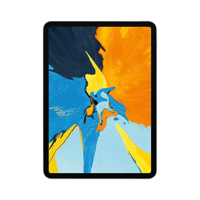 Refurbished iPad Pro 11 (2018) 64GB Wi-Fi Cellular tablet by RefurbPhone, showing the screen and sleek design.