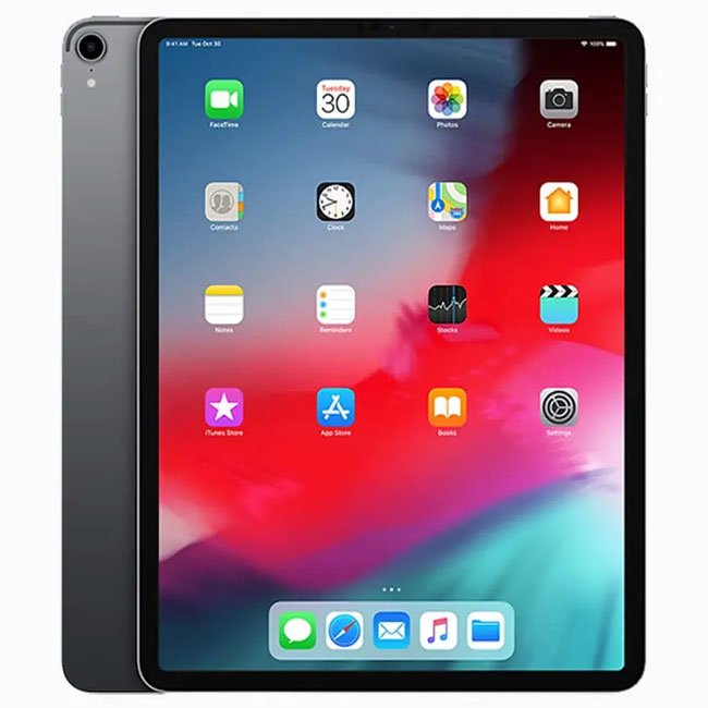 Refurbished iPad Pro 12.9-inch 2018 tablet with 64GB storage, Wi-Fi + Cellular, unlocked, from RefurbPhone.