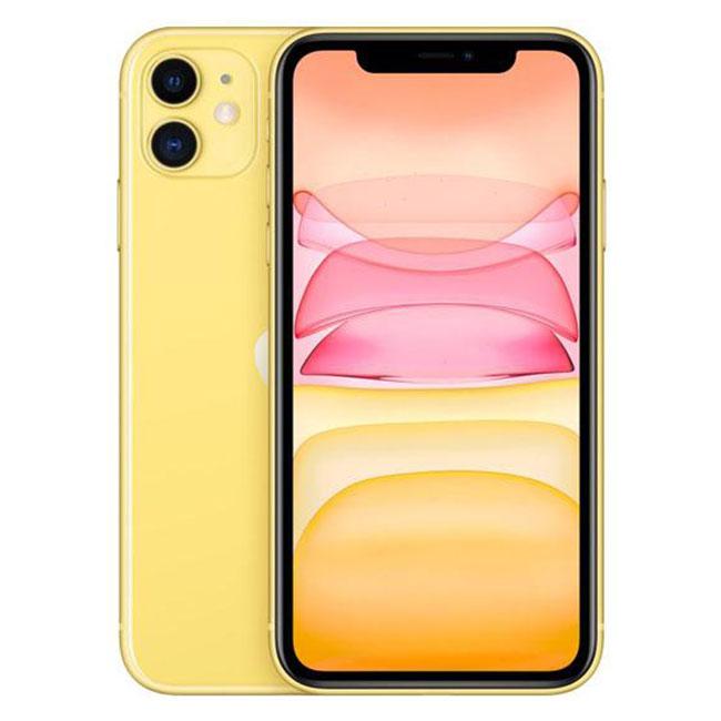 Refurbished iPhone 11 with 256GB storage, unlocked, from RefurbPhone, showing the front display with apps and sleek design.