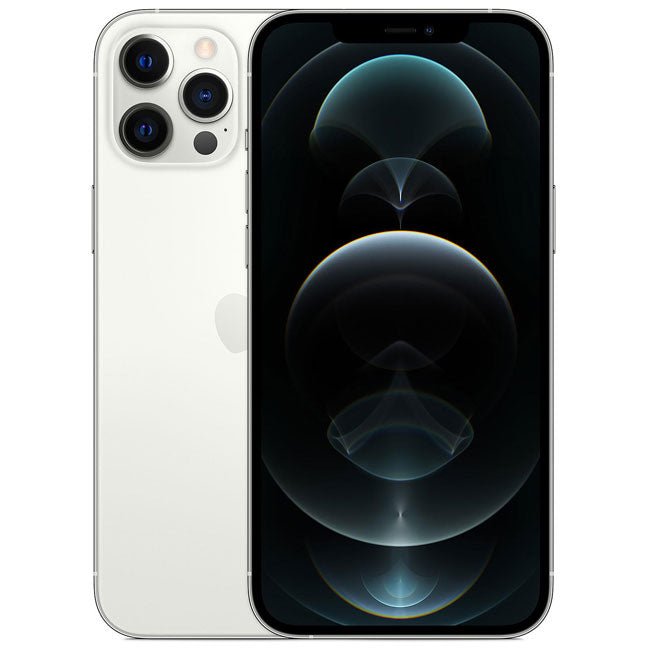 Refurbished iPhone 12 Pro Max 512GB unlocked smartphone with sleek design and large display from RefurbPhone.