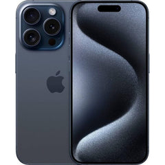 Refurbished iPhone 15 Pro Max 256GB unlocked mobile phone from RefurbPhone, showing the sleek front display with a modern design.